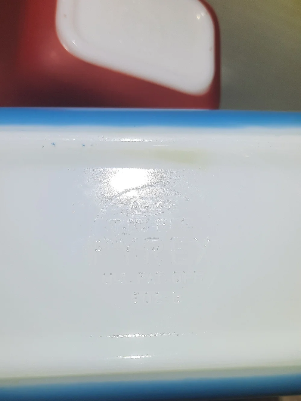 Pyrex Primary Red & Blue Refrigerator Dishes